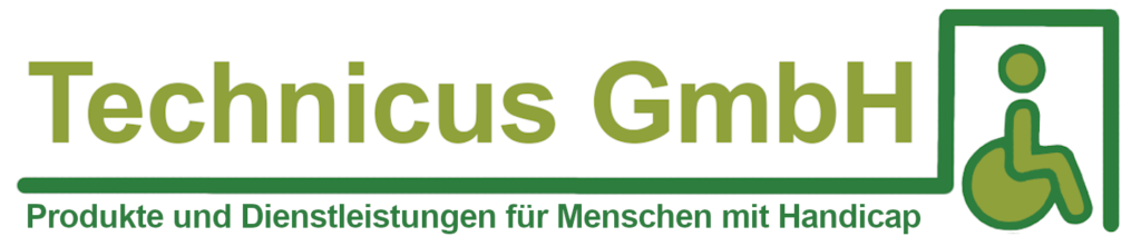 Logo der Technicus GmbH: Produkte und Dienstleistungen für Menschen mit Handicap