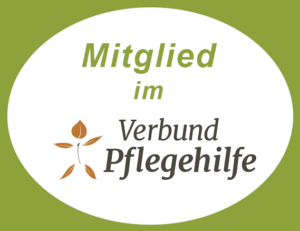 Logo über die Mitgliedschaft beim Verbund Pflegehilfe