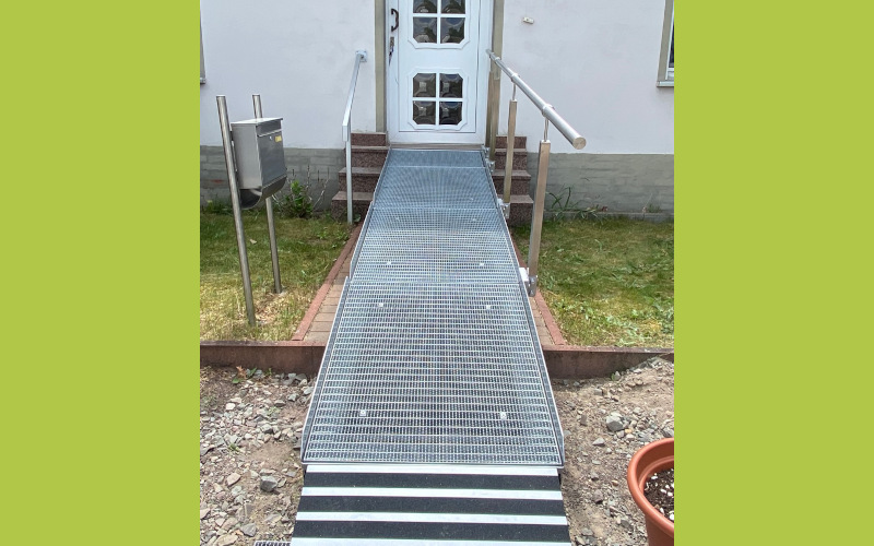 Rollstuhlrampe der Technicus GmbH